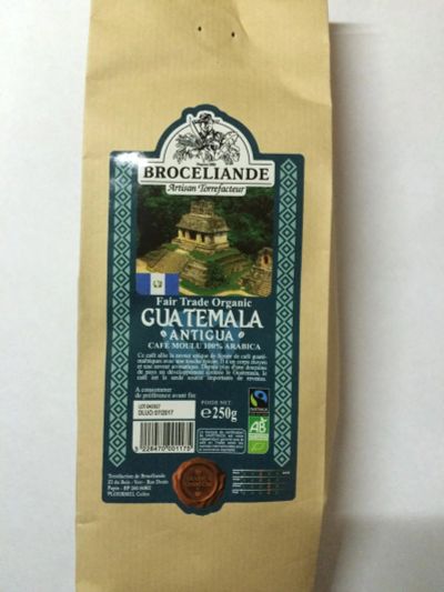 Лот: 7119802. Фото: 1. Кофе Broceliande Guatemala молотый. Чай, кофе, какао