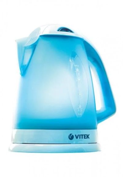Лот: 12021330. Фото: 1. Электрочайник VITEK VT 1104 темно... Чайники, кофемашины, кулеры