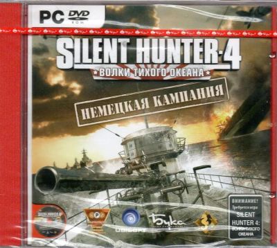 Лот: 22148697. Фото: 1. Silent Hunter 4: Волки Тихого... Игры для ПК