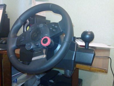 Лот: 9848793. Фото: 1. Logitech Driving Force GT. Рули, джойстики