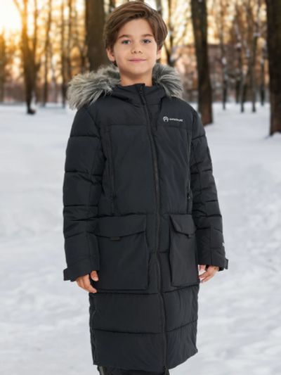 Лот: 23903504. Фото: 1. Пальто утепленное для мальчиков... Другое (спортивная одежда)