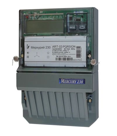Лот: 22989835. Фото: 1. 3ф Меркурий 230 ART-03 CLN 380В... Счётчики электроэнергии