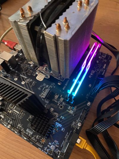 Лот: 24418239. Фото: 1. Комплект AMD Ryzen 7 8700f Msi... Комплекты запчастей