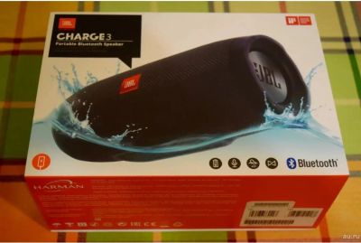 Лот: 15817167. Фото: 1. Новая JBL Charge 3, cpoчно. Портативные, беспроводные колонки