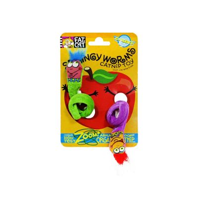 Лот: 10405518. Фото: 1. Игрушка fat cat червяк пружинка... Игрушки для животных