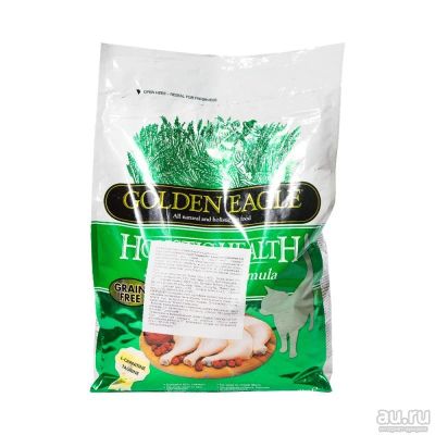 Лот: 10398983. Фото: 1. Корм Golden Eagle Holistic Health... Корма