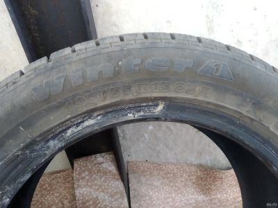 Лот: 14011303. Фото: 1. Резина зима r15*195*55 липучка. Шины