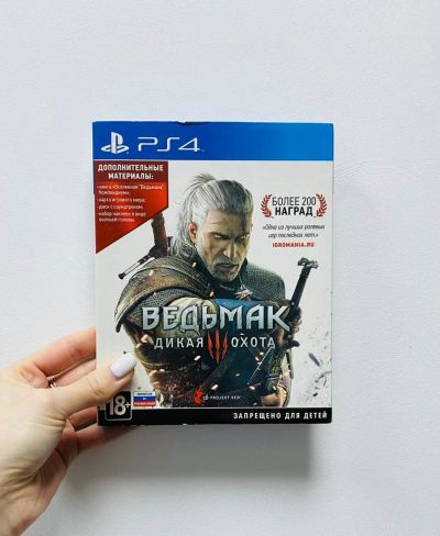 Лот: 16841797. Фото: 1. Ведьмак 3: Дикая Охота PS4. Игры для консолей