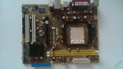 Лот: 6791011. Фото: 1. Материнская плата ASUS M2N-MX... Материнские платы
