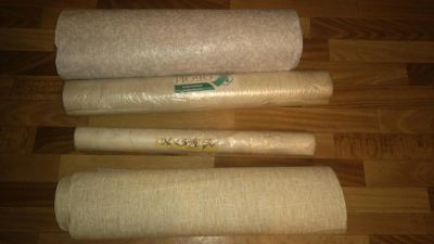 Лот: 8918083. Фото: 1. остатки обоев. Обои, панели, ДВП, ДСП, МДФ