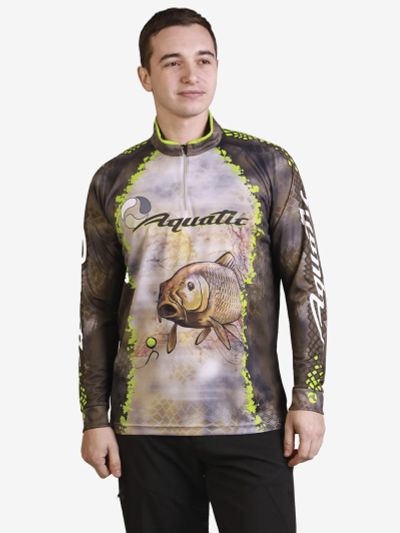 Лот: 25537774. Фото: 1. Джерси Аquatic Дж-02, Коричневый. Другое (спортивная одежда)