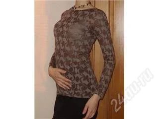 Лот: 58692. Фото: 1. Кофточка коричневая Oggi. Свитеры, толстовки, худи
