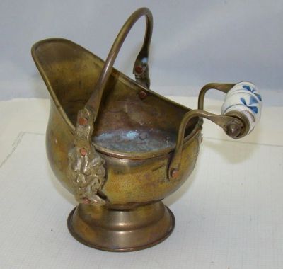 Лот: 13275543. Фото: 1. Кашпо зольник маленький (Q993). Другое (антиквариат)