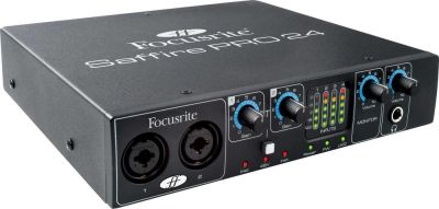 Лот: 10890678. Фото: 1. focusrite saffire pro 24. Микшеры, предусилители, микрофонные эффекты