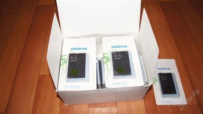 Лот: 2472627. Фото: 1. 364шт батареи NOKIA /4b/5b/5c... Аккумуляторы