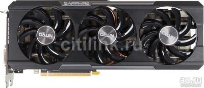 Лот: 9169459. Фото: 1. Видеокарта Sapphire Radeon R9... Видеокарты