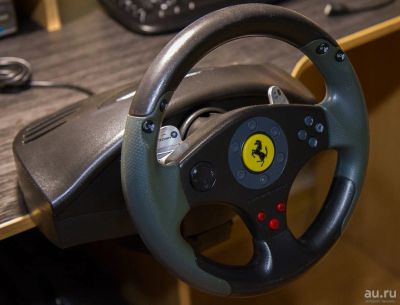 Лот: 14804647. Фото: 1. Руль Thrustmaster Ferrari GT 2... Рули, джойстики
