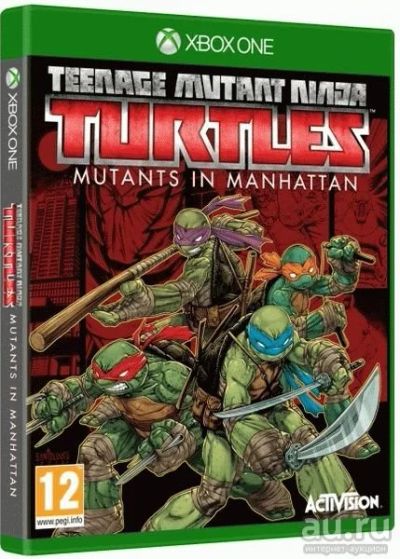 Лот: 13350662. Фото: 1. Teenage Mutant Ninja Turtles Mutants... Игры для консолей