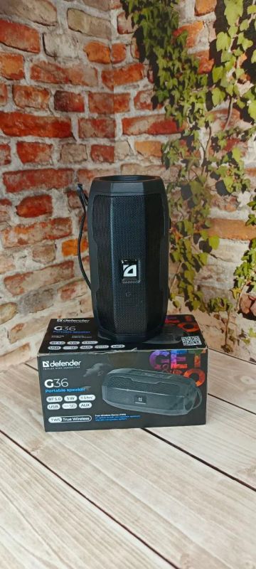 Лот: 21600346. Фото: 1. Bluetooth Колонка Defender G36... Портативные, беспроводные колонки