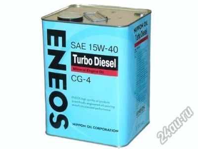Лот: 5717791. Фото: 1. Масло Eneos Turbo Diesel SAE15w40... Масла, жидкости