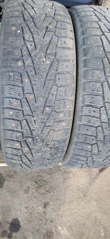 Лот: 20770260. Фото: 1. 2шт. 235-55-19 Nokian Hakkapelitta... Шины
