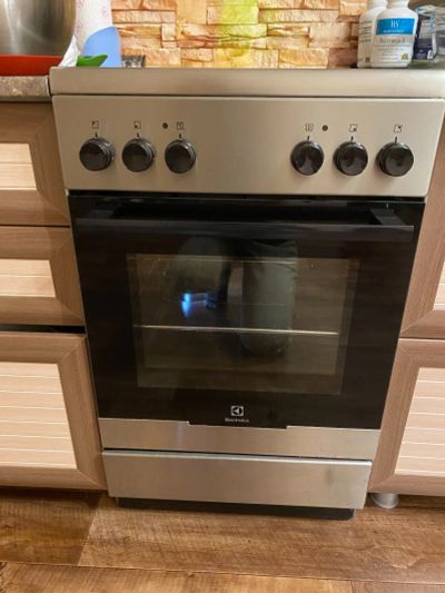 Лот: 16968878. Фото: 1. Плита 50 см Electrolux EKC95010MX. Плиты, духовые шкафы, варочные поверхности
