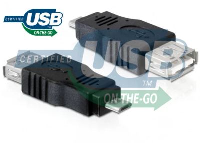 Лот: 6697946. Фото: 1. Переходник microUSB Host OTG... Шлейфы, кабели, переходники