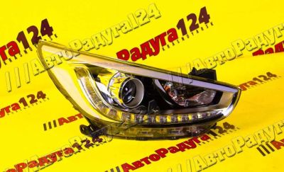 Лот: 18645107. Фото: 1. Фара Hyundai Solaris (2011-2014... Оптика и освещение