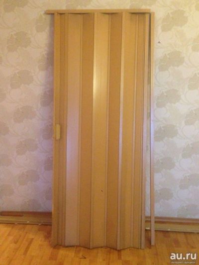 Лот: 9604704. Фото: 1. Дверь -гармошка без обналички. Двери межкомнатные