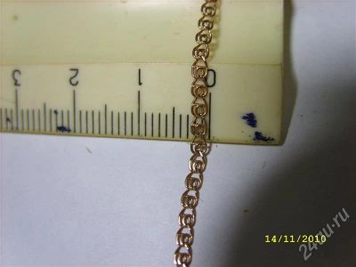 Лот: 621345. Фото: 1. цепь золото 3,0грамма. Цепочки