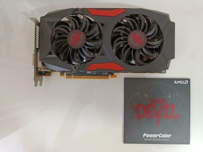 Лот: 19422045. Фото: 1. Powercolor Red Devil Radeon RX... Видеокарты