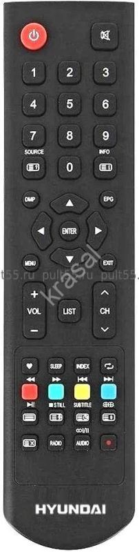 Лот: 21395089. Фото: 1. ПДУ ТВ Hyundai H-LED32R401 32R402BS2... Пульты ДУ