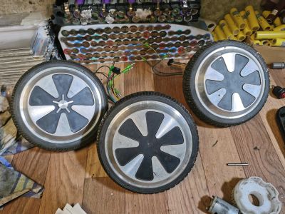 Лот: 17838176. Фото: 1. 350w 36v Моторколесо магниты 25мм... Электросамокаты, гироскутеры, сигвеи