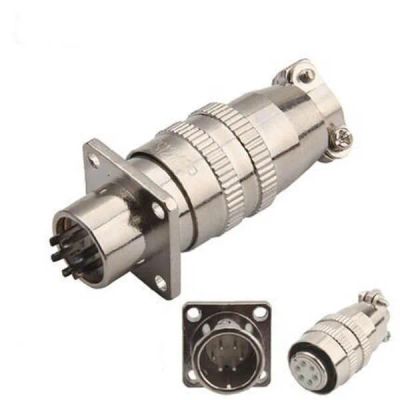 Лот: 17508485. Фото: 1. Авиационный разъем XS12-6T 6pin. Разъёмы