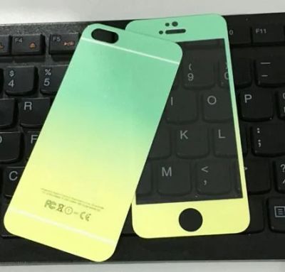 Лот: 7616935. Фото: 1. iPhone 5s закаленное стекло комплект... Дисплеи, дисплейные модули, тачскрины