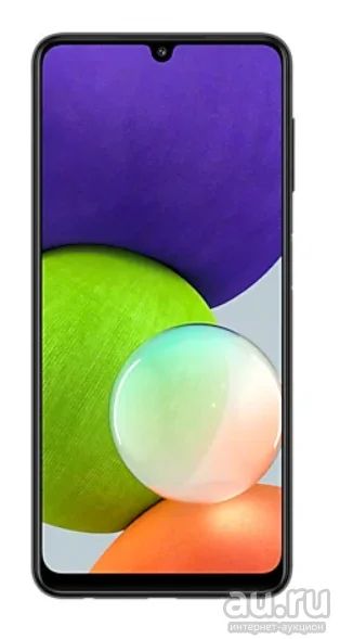 Лот: 17906443. Фото: 1. Samsung Galaxy A22 4/128Gb, черный. Смартфоны