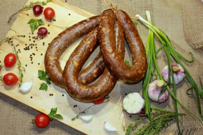 Лот: 11587437. Фото: 1. Настоящая Краковская колбаса. Мясо, птица, яйцо