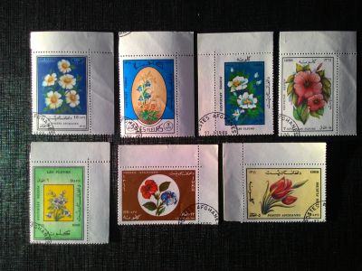 Лот: 12973334. Фото: 1. Афганистан 1988. Флора. Полная... Марки