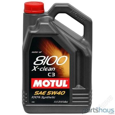 Лот: 2365462. Фото: 1. MOTUL 8100 X-Clean C3 5W-40 100... Масла, жидкости