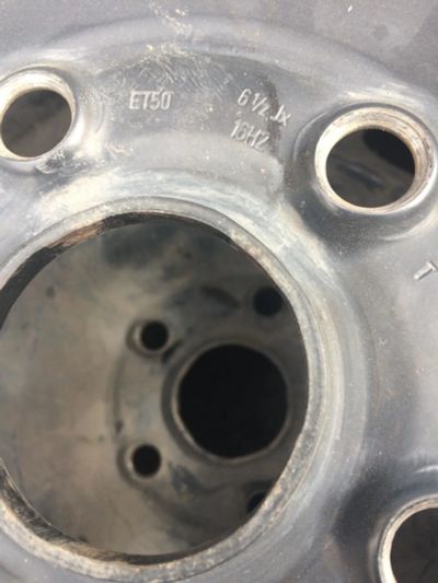 Лот: 9637370. Фото: 1. Диски штампованные 16 дюймов Volkswagen... Диски