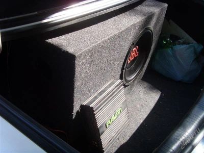 Лот: 1028268. Фото: 1. Сабвуфер JBL и усилитель FUSION... Сабвуферы