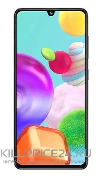Лот: 16419084. Фото: 1. Samsung Galaxy A41 4/64Gb, белый. Смартфоны