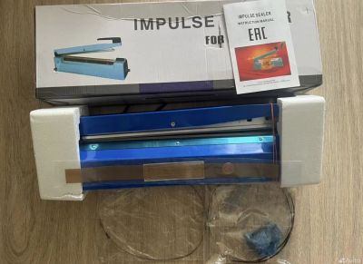 Лот: 25551763. Фото: 1. Запайщик пакетов Impulse Sealer... Почтовые и канцелярские конверты, пакеты