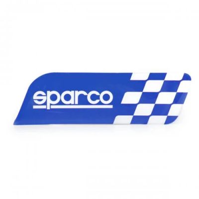 Лот: 3713325. Фото: 1. Лакированная 3D-эмблема Sparco... Наклейки автомобильные