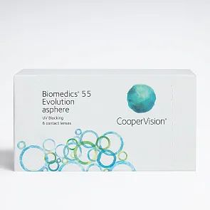 Лот: 25450864. Фото: 1. Biomedics 55 Evolution (6 линз... Оправы для очков
