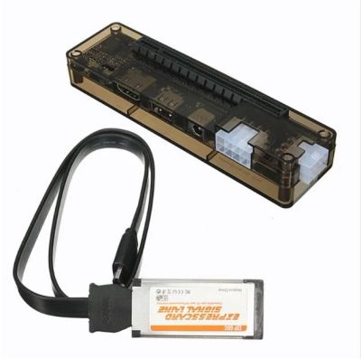 Лот: 12079044. Фото: 1. Mini pci-e ExpressCard адаптор... Видеокарты