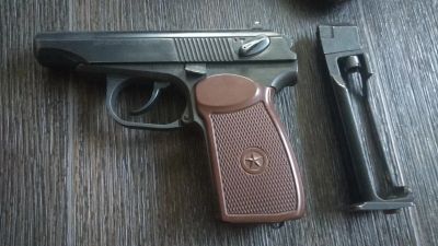 Лот: 25524011. Фото: 1. Пневматический пистолет мр 654... Пневматическое оружие