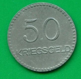 Лот: 8858480. Фото: 1. Германия-Кайзерслаутерн 50 пфеннигов... Германия и Австрия