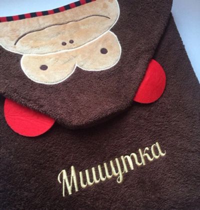 Лот: 9731167. Фото: 1. полотенце уголок с мордочками... Детская гигиена