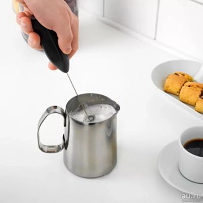 Лот: 9295307. Фото: 1. Ручной мини-миксер на батарейках... Кухонные аксессуары